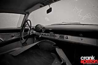 Illustration for article titled Hidden classic cars wait for surgery in Dubai